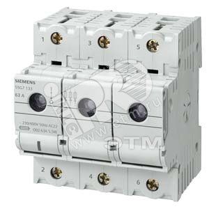 MINIZED Разъединитель автоматический для плавких вставок 35A D02 с выдвижным предохранителем