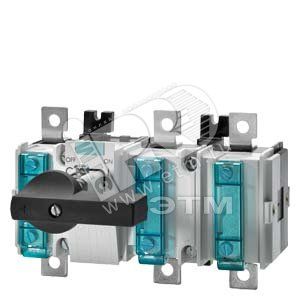 Разъединитель IU=400A UE=690V 3-полюса с дверным приводом 8UC7 HANDL (новый дизайн)