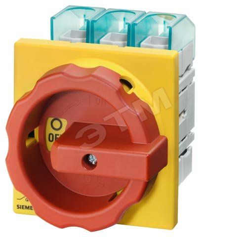 Выключатель главный контрольный аварийный 3п FRO IU=63 P/AC-23A W 400V=22KW