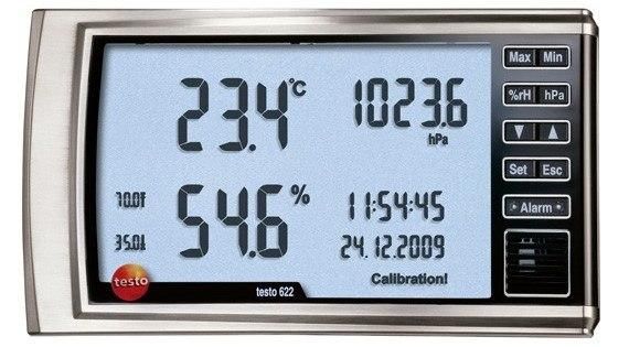 Термогигрометр Testo 622 с функцией отображения давления
