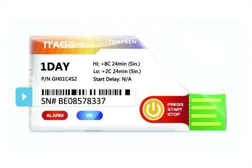 Одноразовые лоджеры Dostmann electronic ITAG-PDF