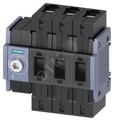 Выключатель-разъединитель 125А 3-п фронтальное    управление слева базовый блок без ручки