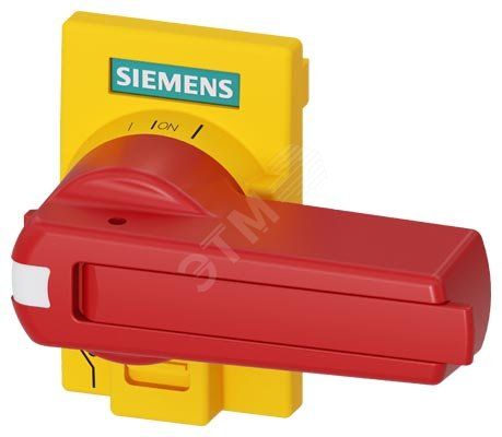 Рукоятка прямого привода желто-красный для типоразмера 1