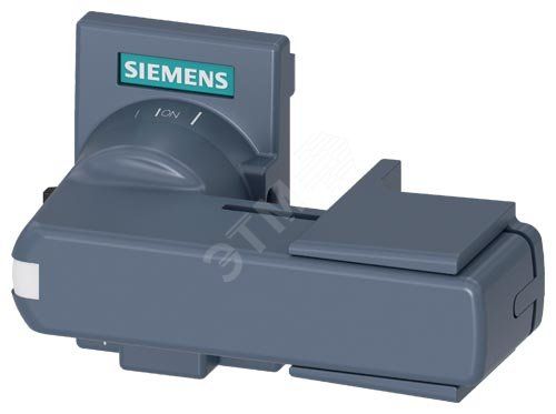 Рукоятка прямого привода плоского типа DIN43880 серый для типоразмера 2