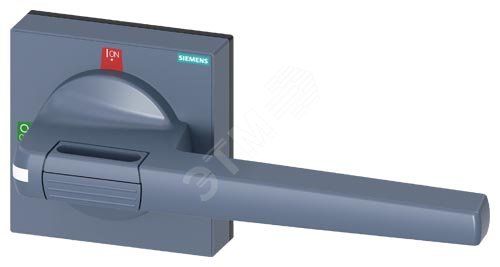 Ручка с маскирующей рамкой стандарт размер 100x 100, для вала 12x 12, Test-0-I, ручка размер 200 мм аксессуар для 3KD размер 5, 3KF размер 5