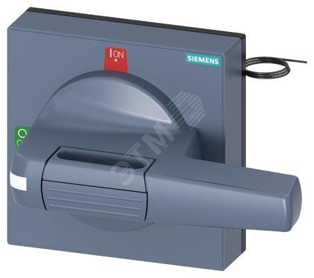 Ручка с маскирующей рамкой стандарт размер 100x 100, для вала 10x 10, 0-I, ручка размер 140 мм аксессуар для 3KD размер 4, 3KF размер 4