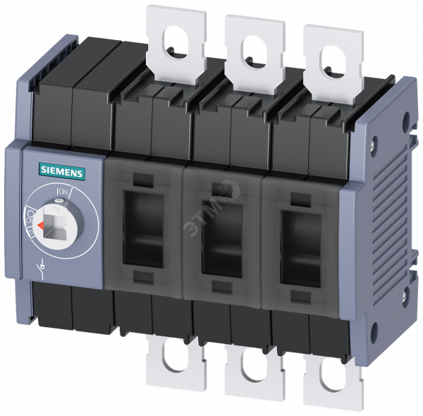 ВЫКЛЮЧАТЕЛЬ-РАЗЪЕДИНИТЕЛЬ 80A, ТР.2, 3-ПОЛ ФРОНТ.УПР. СЛЕВА БАЗ.БЛОК БЕЗ РУЧКИ ПЛОСКИЕ КЛЕММЫ ВКЛЮЧ.ФАЗ.БАРЬЕРЫ