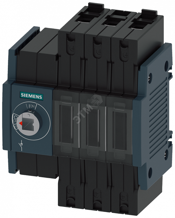 Выключатель-разъединитель                         63A, ТР.1, 3-ПОЛ ФРОНТ.УПР.  СЛЕВА БАЗ.БЛОК БЕЗ   РУЧКИ РАМОЧНЫЕ КЛЕММЫ