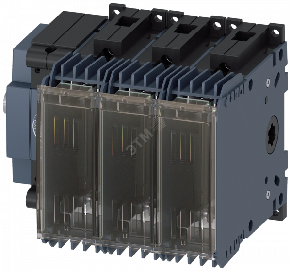 Выключатель-разъединитель предохранительный 80A тр-1 3-пол для LV HRC предохранителей тр-000 боковое управление слева базовый блок без ручки рамочные клеммы