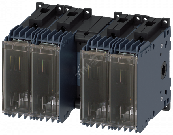 Выключатель-разъединитель предохранительный 63A тр-1 4-пол для LV HRC предохранителей тр-000 переднее управление центр базовый блок без ручки рамочные клеммы