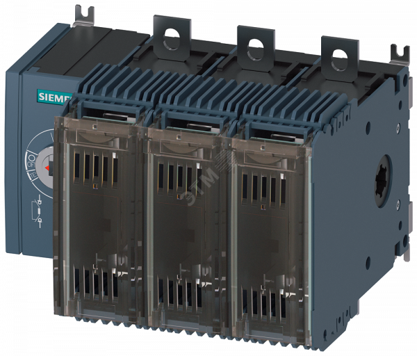 Выключатель-разъединитель предохранительный 160A тр-2 3-пол для LV HRC предохранителей тр-000 и 00 переднее управление слева базовый блок без ручки плоские клеммы