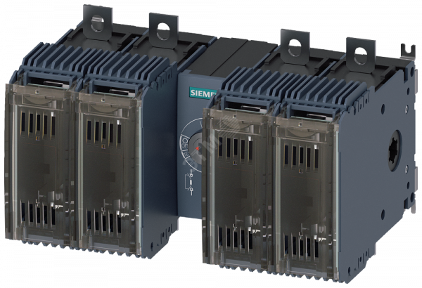 Выключатель-разъединитель предохранительный 160A тр-2 4-пол для LV HRC предохранителей тр-000 и 00 переднее управление центр базовый блок без ручки плоские клеммы