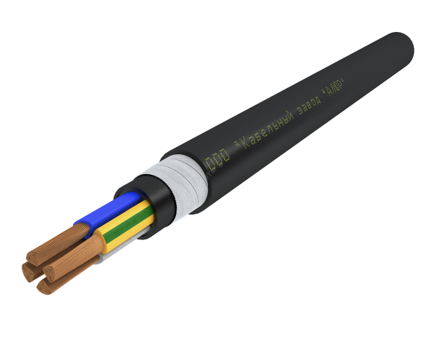 Кабель силовой  ПвБШп 4х185 мс (N)-1 Ч, бар