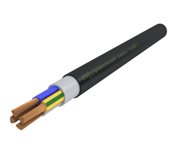 Кабель силовой  ПвВГ 4х240 мс (PE)-1 Ч, бар