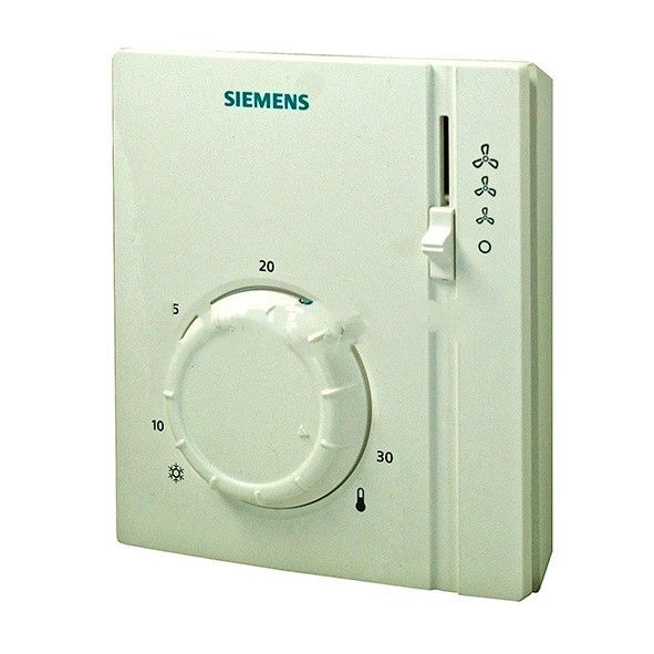 Электромеханический комнатный термостат RAB21 для 2-трубных фэнкойлов, Siemens