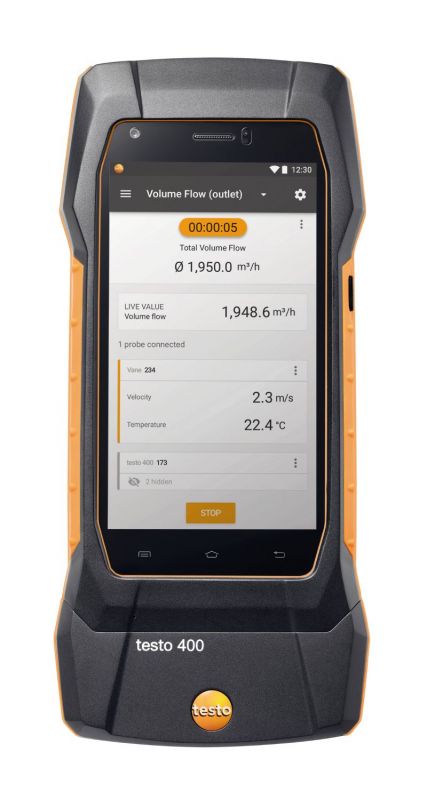 testo 400 - Универсальный измерительный прибор для контроля микроклимата