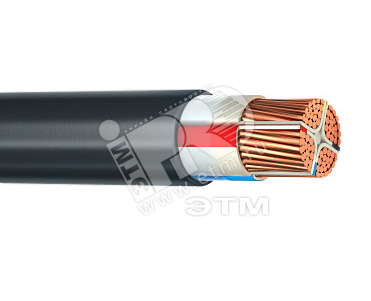 Кабель силовой ПвВГнг-LS(А) 4х95-1 ТРТС