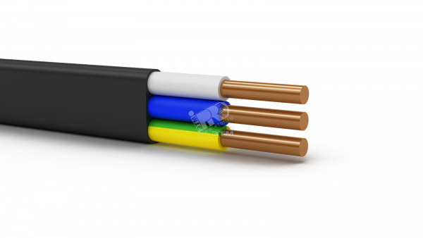 Кабель силовой ВВГ-Пнг(А) 3х2.5ок(N.PE)-0.66      100м ТРТС