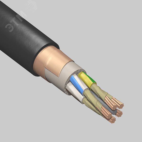 Кабель силовой ППГЭнг(А)-FRHF 5х35мк(N.PE)-0.66