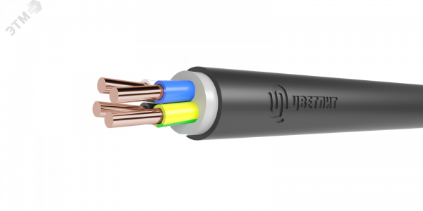 Кабель силовой ВВГнг(А) 4х2,5ок(N)-0,66 ТРТС