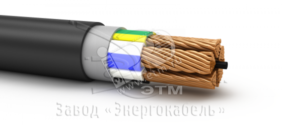 Кабель силовой ВВГнг(А) 1х6ок(N)-0.66 синий ТРТС ВНИИКП